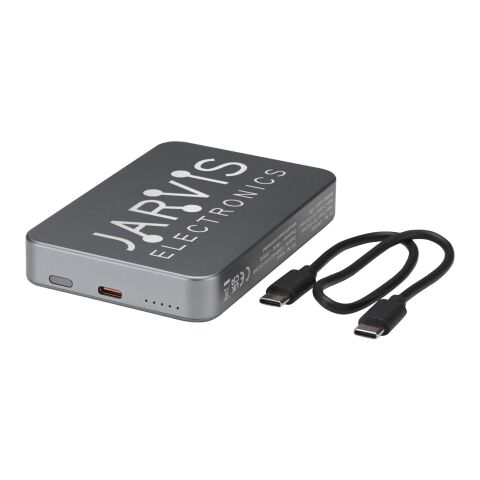 Batería externa magnética Avis de 10 000 mAh fabricada con aluminio reciclado RCS