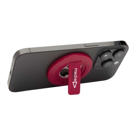 Soporte para teléfono magnético de plástico reciclado con abrebotellas "Ain" 