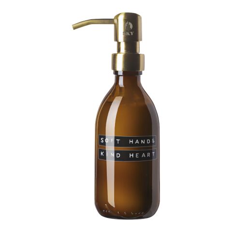 Dispensador de loción para manos de 250 ml &quot;Wellmark Soft Hands&quot; Estándar | Ámbar mezcla | sin montaje de publicidad | no disponible | no disponible
