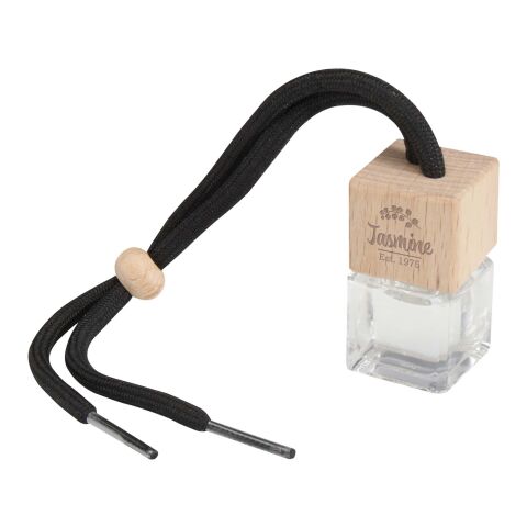 Ambientador de coche "Ono" Estándar | Negro intenso | sin montaje de publicidad | no disponible | no disponible