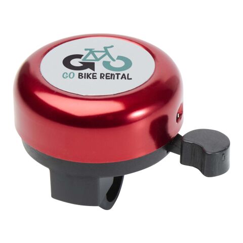 Timbre de bicicleta &quot;Bellix&quot; Estándar | Rojo mate | sin montaje de publicidad | no disponible | no disponible