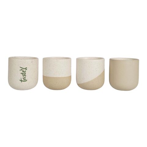 Juego de tazas de café Reclay de 150 ml de Originalhome blanco