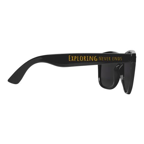 Gafas de sol de PET reciclado &quot;Sun Ray&quot; Estándar | Negro intenso | sin montaje de publicidad | no disponible | no disponible