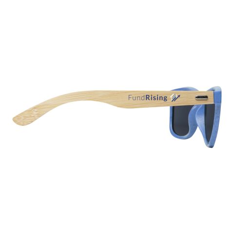 Gafas de sol de bambú &quot;Sun Ray&quot; Estándar | Process blue | sin montaje de publicidad | no disponible | no disponible