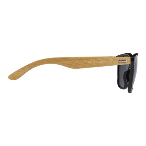 Gafas de sol de bambú y plástico oceánico &quot;Sun Ray&quot; Estándar | Natural | sin montaje de publicidad | no disponible | no disponible