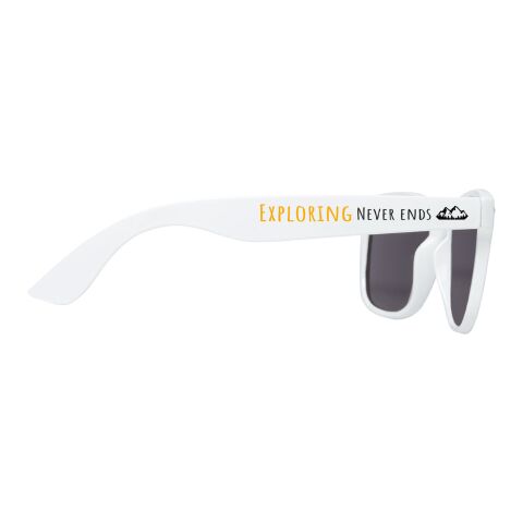Gafas de sol de plástico oceánico &quot;Sun Ray&quot; Estándar | blanco | sin montaje de publicidad | no disponible | no disponible