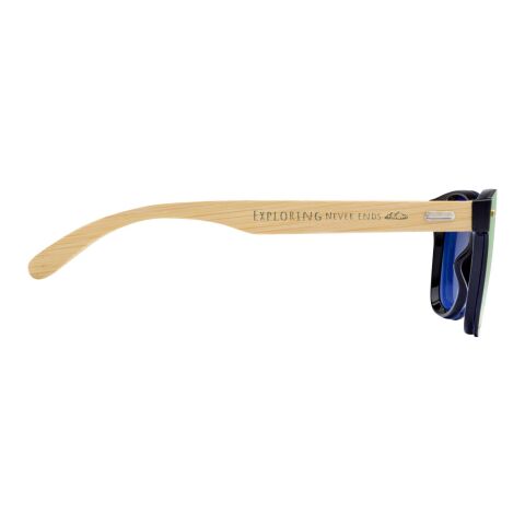 Gafas de sol con patillas de bambú &quot;Tan&quot; Estándar | Amarillo | sin montaje de publicidad | no disponible | no disponible