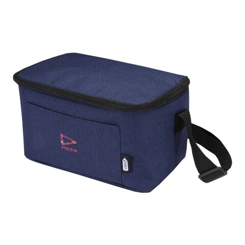 Bolsa nevera de RPET GRS para 6 latas &quot;Tundra&quot; 5L Estándar | Azul marino | sin montaje de publicidad | no disponible | no disponible | no disponible