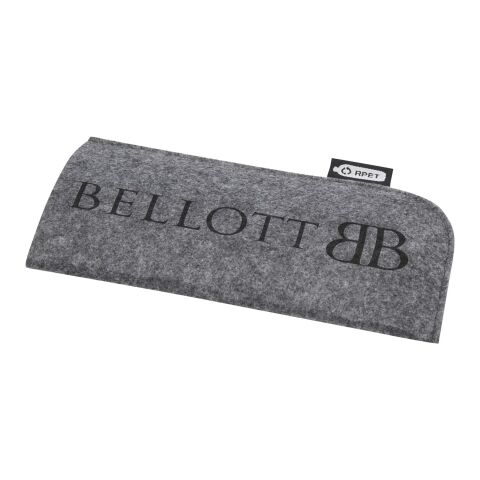 Funda para gafas de material reciclado GRS &quot;Felta&quot; Estándar | Gris | sin montaje de publicidad | no disponible | no disponible | no disponible