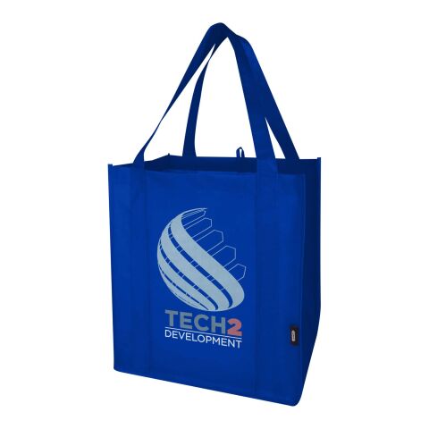 Bolsa Tote con base robusta no tejida de material reciclado GRS de 29 l &quot;Liberty&quot; Estándar | Azul real | sin montaje de publicidad | no disponible | no disponible | no disponible