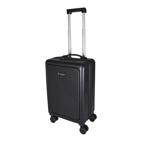 Mochila  de cabina con ruedas de material reciclado GRS de 20&quot; y 40 L &quot;Rover Pro&quot;  Estándar | Negro intenso | sin montaje de publicidad | no disponible | no disponible