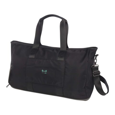 Bolsa de lona expandible de material reciclado GRS de 35 l &quot;Rhine&quot; negro | sin montaje de publicidad | no disponible | no disponible