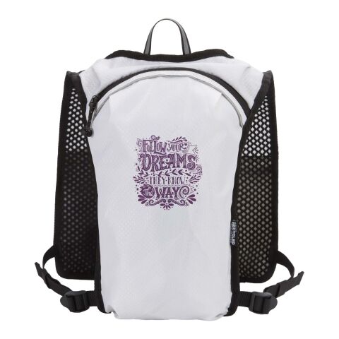 Chaleco de running de material reciclado con certificado GRS y mochila de hidratación de 5 L &quot;Nomad&quot; Estándar | Sandstone | sin montaje de publicidad | no disponible | no disponible | no disponible