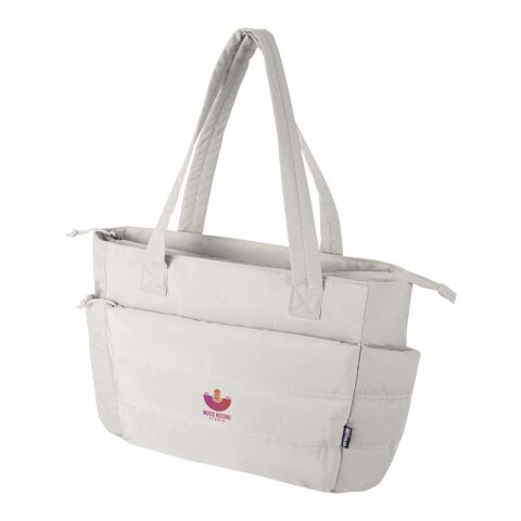 Bolsa Tote para portátil de 15,6" y 18l de material reciclado GRS "Puffer" 