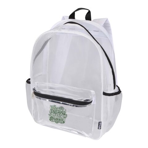 Mochila reciclada con certificado GRS de 18&nbsp;L "Mesh" Estándar | Blanco | sin montaje de publicidad | no disponible | no disponible