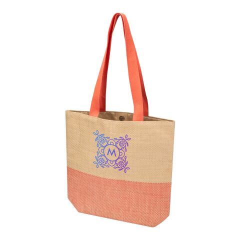 Bolso de papel de paja Rhythm de 10 litros Brick