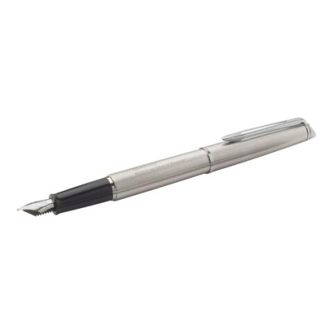 Pluma Waterman de acero inox.