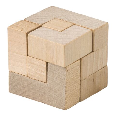 Puzzle cubo de madera