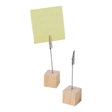 Soporte de madera con pinza Malia