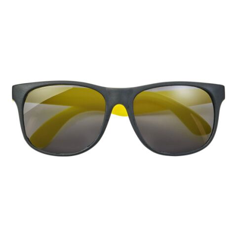 Gafas de sol de PP con patillas de color. Amarillo neón | sin montaje de publicidad | no disponible | no disponible