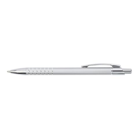 Bolígrafo de aluminio. Tinta azul plata | sin montaje de publicidad | no disponible | no disponible