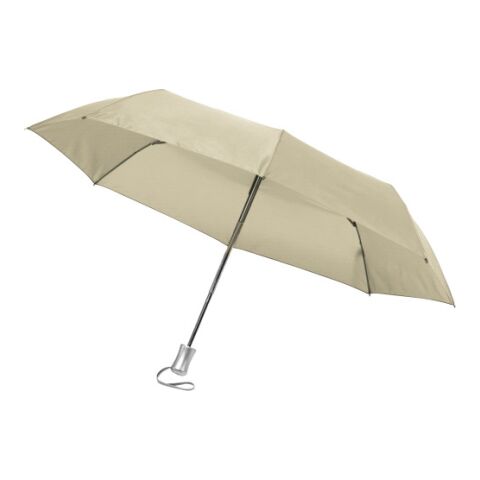 Paraguas plegable beige | sin montaje de publicidad | no disponible | no disponible