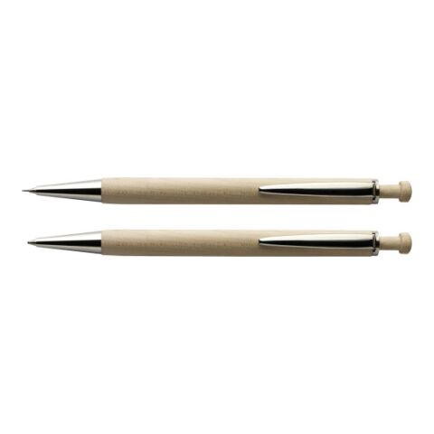 Bolígrafo y portaminas marrón | sin montaje de publicidad | no disponible | no disponible