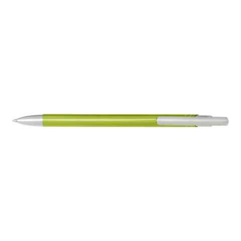 Bolígrafo de aluminio. Tinta azul verde lima | sin montaje de publicidad | no disponible | no disponible