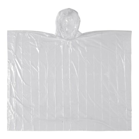 Poncho de PE biodegradable transparente | sin montaje de publicidad | no disponible | no disponible