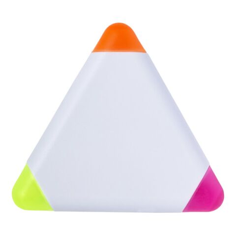 Triángulo de ABS con marcadores. blanco | sin montaje de publicidad | no disponible | no disponible