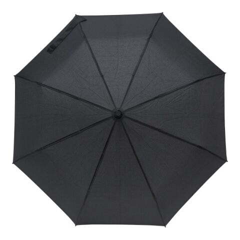 Paraguas de pongee 190T negro | sin montaje de publicidad | no disponible | no disponible
