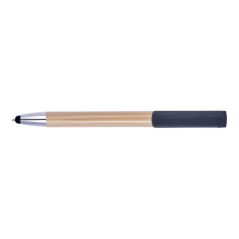 Bolígrafo de bambú y puntero táctil. negro | sin montaje de publicidad | no disponible | no disponible