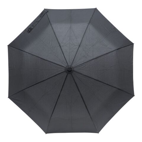 Paraguas automático y plegable, de pongee (190T) negro | sin montaje de publicidad | no disponible | no disponible