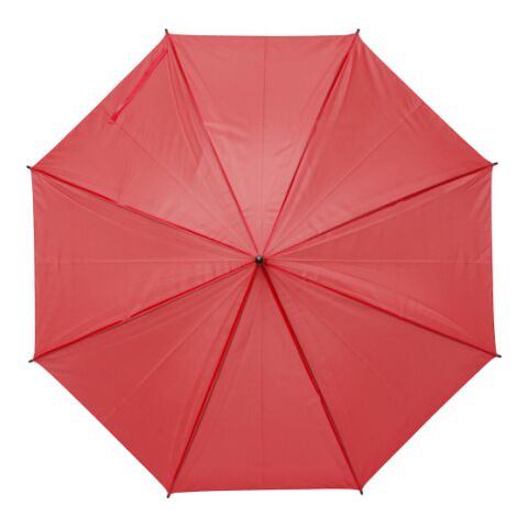 Paraguas de poliéster 170T rojo | sin montaje de publicidad | no disponible | no disponible