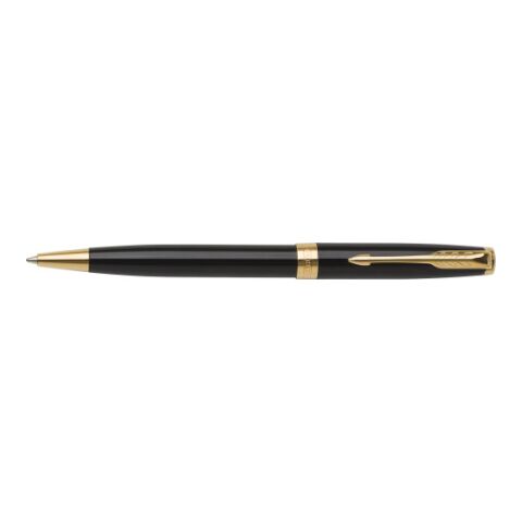 Bolígrafo Parker Sonnet, acabados dorados negro | sin montaje de publicidad | no disponible | no disponible