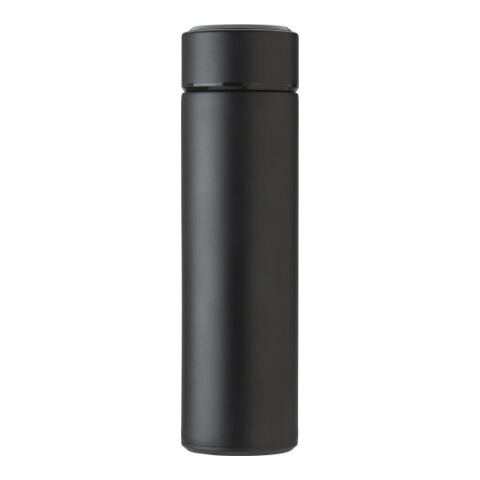 Termo de acero inox. (450 ml) con LED negro | sin montaje de publicidad | no disponible | no disponible
