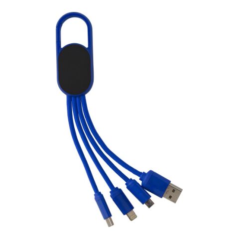 Set de cables de carga 4 en 1 azul | sin montaje de publicidad | no disponible | no disponible