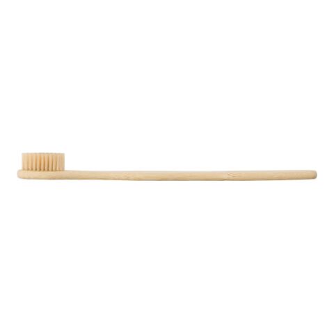 Cepillo de dientes de bambú marrón | sin montaje de publicidad | no disponible | no disponible