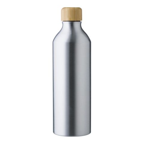 Botella de aluminio Wassim plata | sin montaje de publicidad | no disponible | no disponible