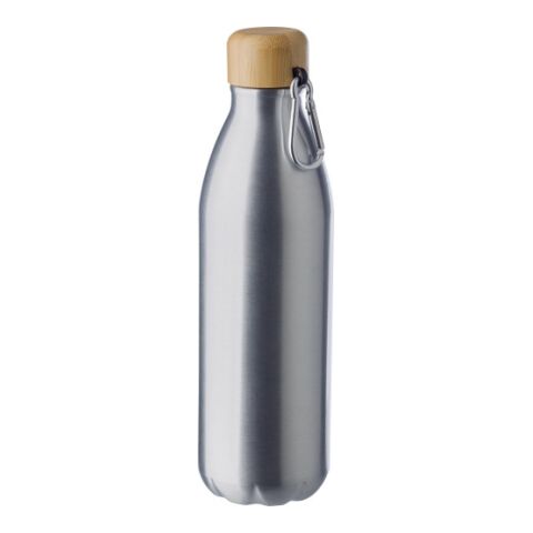 Botella de aluminio para beber Lucetta plata | sin montaje de publicidad | no disponible | no disponible