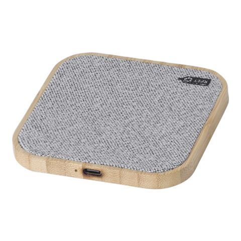 Cargador inalámbrico de bambú Moisés