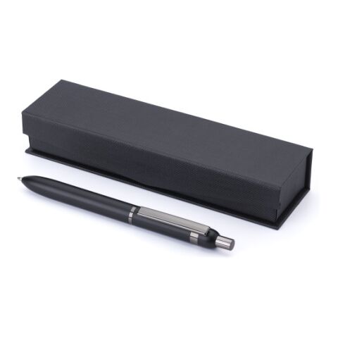 Bolígrafo de aluminio Alistair negro | sin montaje de publicidad | no disponible | no disponible