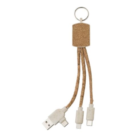Set de cables de corcho Landry marrón | sin montaje de publicidad | no disponible | no disponible