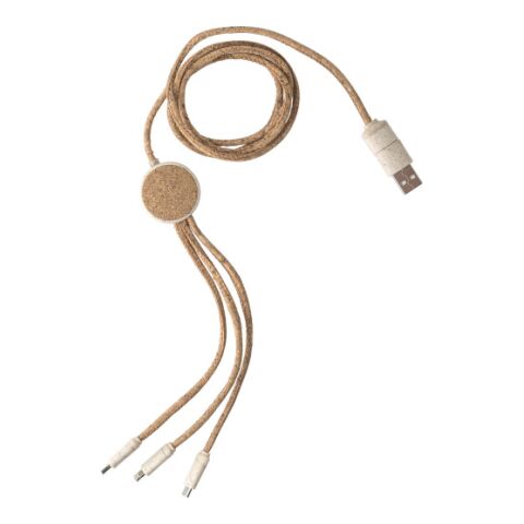 Set de cables de corcho Gemma marrón | sin montaje de publicidad | no disponible | no disponible