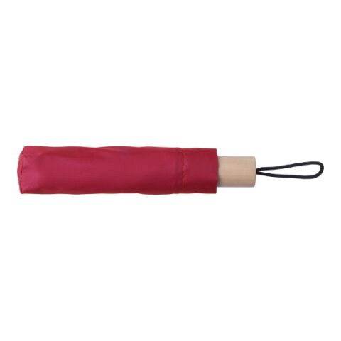 Paraguas de RPET Brooklyn rojo | sin montaje de publicidad | no disponible | no disponible