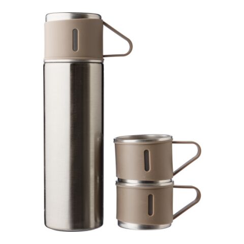 Termo y tazas de acero inox. Herbert