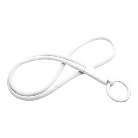 Lanyard con tubo de plástico reciclado "Tubyard"