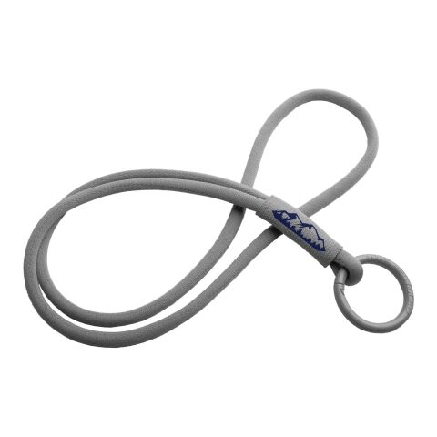 Lanyard con tubo elástico "Tubyard" Gris | sin montaje de publicidad | no disponible | no disponible