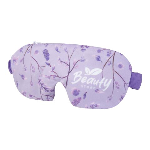 Máscara para ojos con relleno de lavanda &quot;Luna&quot;  Blanco | Sublimación | all over, back | 105 mm x 203 mm