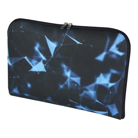 Funda para portátil de 15"-16" con sublimación "Mari" Negro intenso-Blanco | no disponible | Sublimación | all over | 260 mm x 380 mm